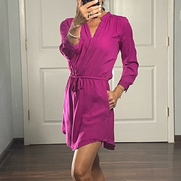 Aritzia Babaton Bennett Dress Pink Size XXS - Picture 3 of 12